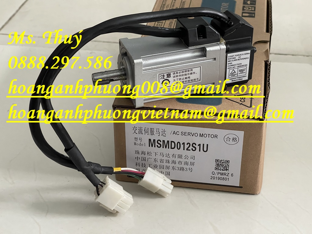 Panasonic MSMD012S1U - Động cơ AC Servo A5 100W